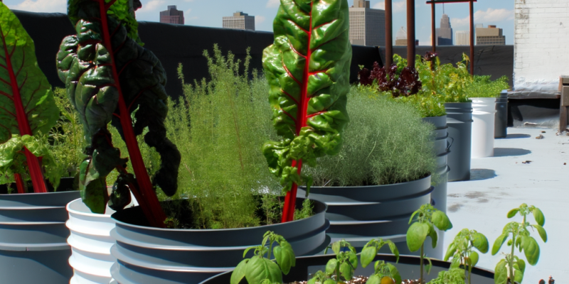 Five Gallon Bucket Garden