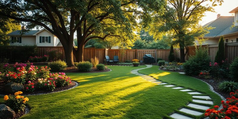Backyard landscaping near me