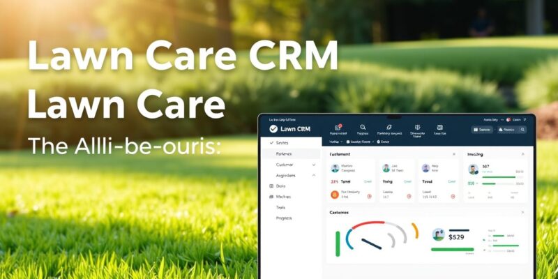 lawn care crm