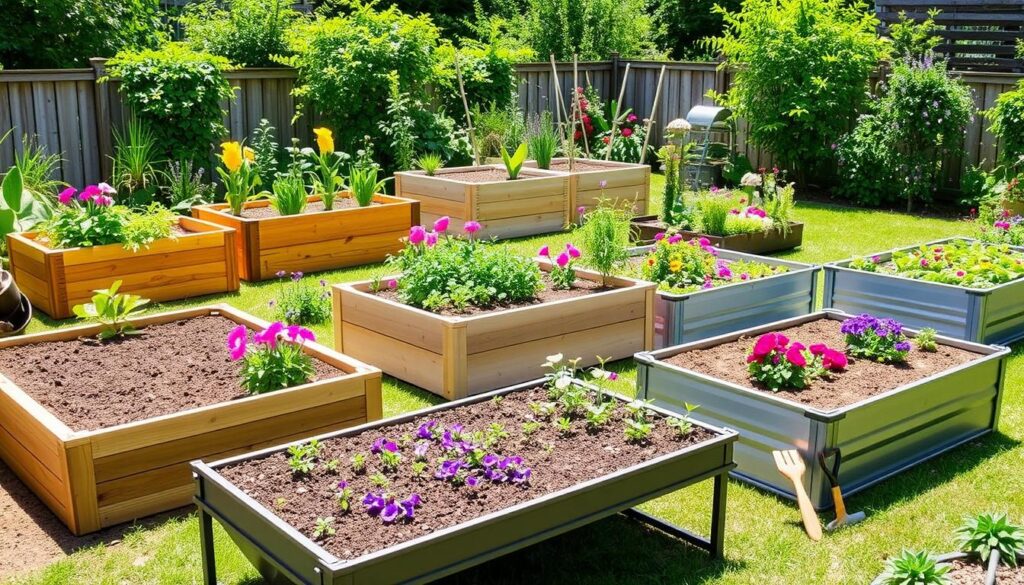 low-cost garden bed kits